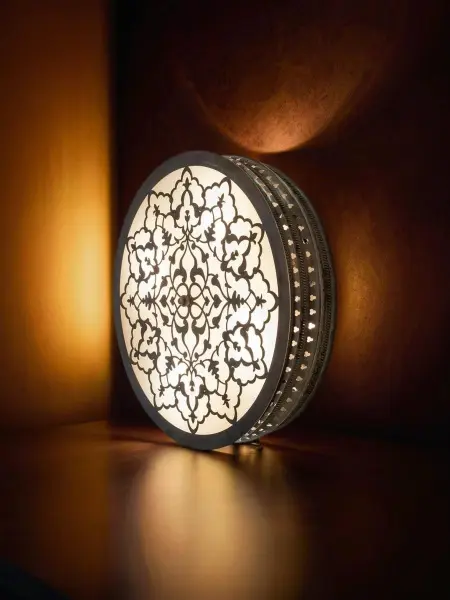 Светильник для хамама W-122/30, латунь