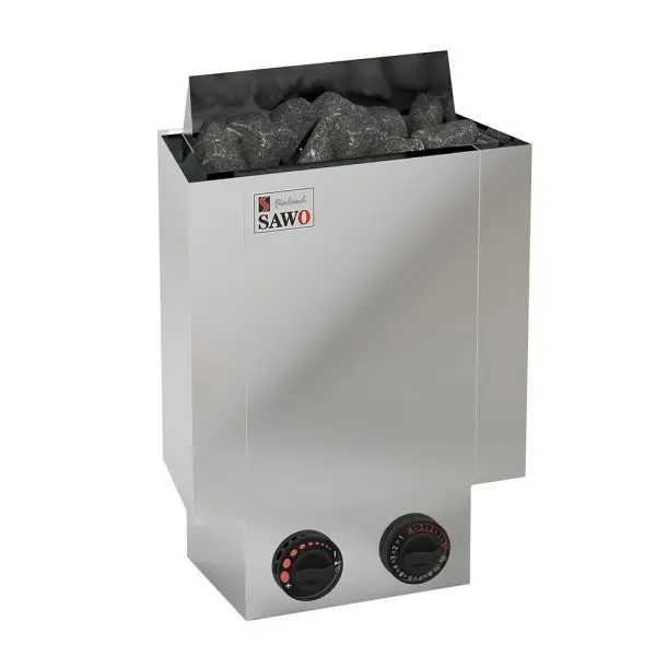 Печь для сауны электрическая Sawo Nordex Mini NRMN-36NB-Z со встроенным пультом, до 11 кг камней в интернет-магазине WellMart24.com