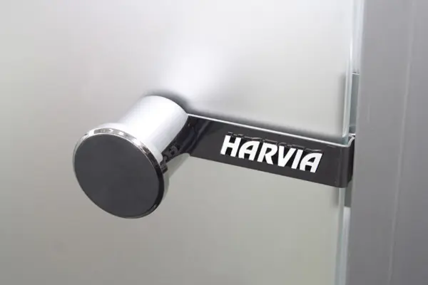 Дверь для турецкой парной Harvia ALU 800мм х 2100мм, DA82105, стекло сатин