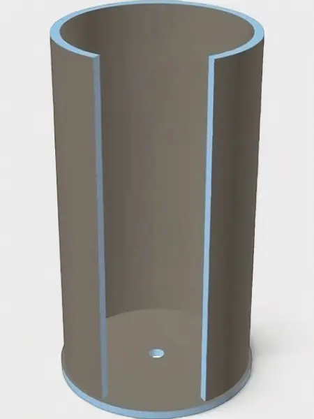 Душевая кабина для хаммам RPG Round 1140х2000мм