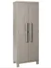 Пластиковый шкаф для улицы Toomax Wood Midi (3 полки), серый