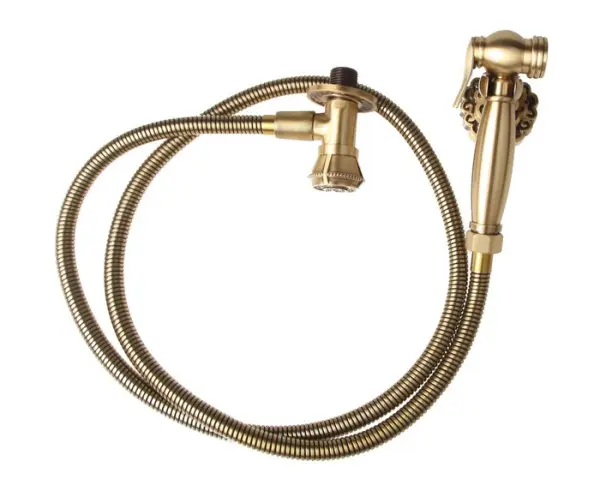 Гигиенический душ без смесителя из латуни Windsor, цвет бронза, 10134