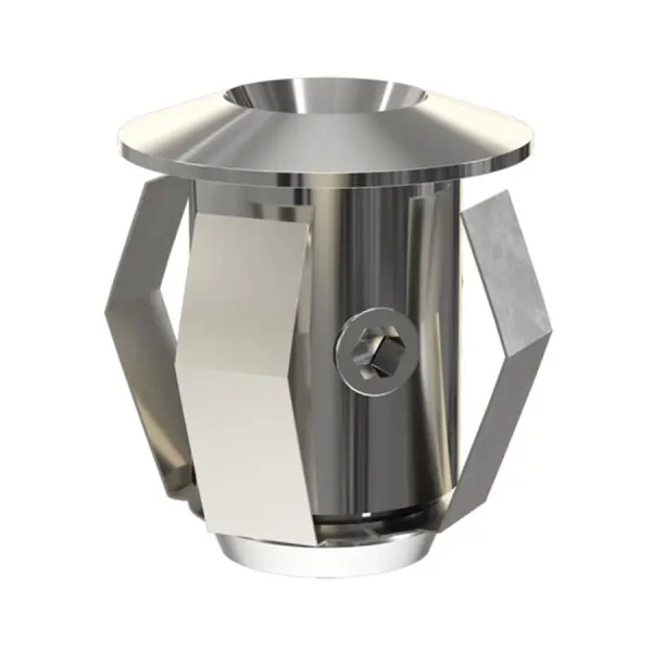 Комплект насадок Cariitti CR-03, хром, 6 штук, 1532613