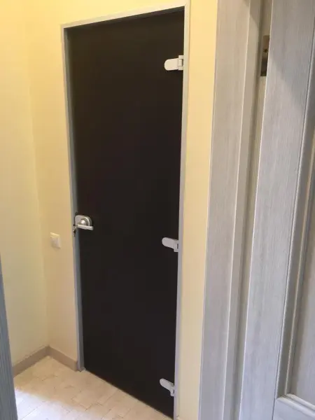 Дверь стеклянная межкомнатная MaybahGlass Classic-1 CC06, 800х2000, серое матовое