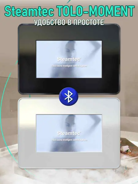 Парогенератор Steamtec MOMENT-60 для хамама с пультом управления