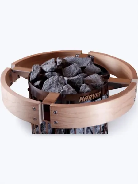 Защитное ограждение c подсветкой для электрической печи Harvia Cilindro PC110, HPC4L