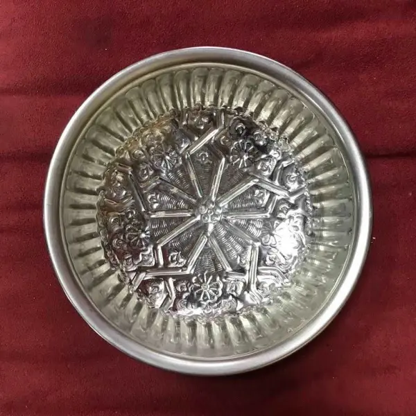 Чаша для омовения медная CR-11, цвет серебро