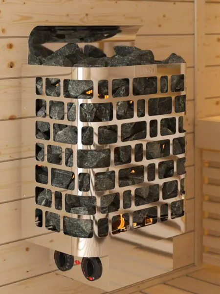 Электрическая печь для сауны Sawo Krios KRI-60NB-P со встроенным пультом в интернет-магазине WellMart24.com