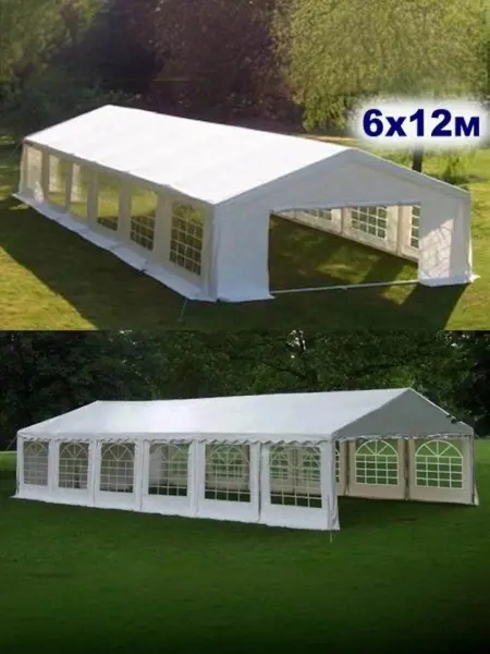 Шатер-павильон AFM-1030W White 6х12