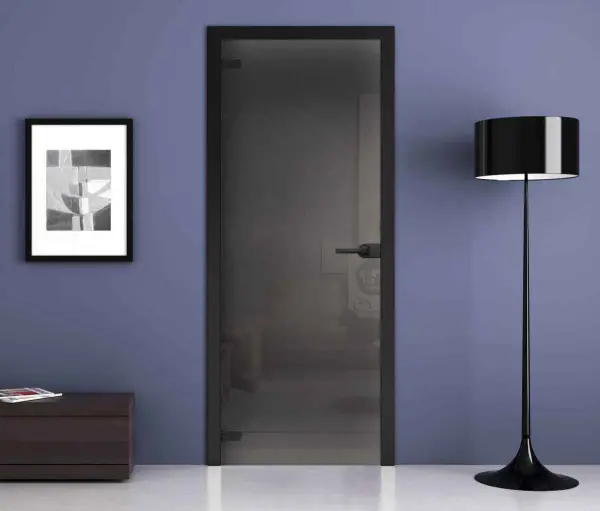 Дверь стеклянная межкомнатная MaybahGlass Classic BC05, 700х2000, серое