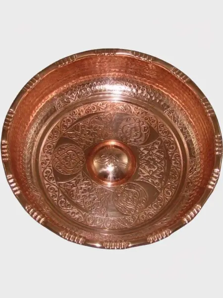 Чаша для омовения медная ЧМ-2, цвет медь