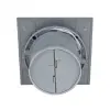 Вентилятор для хамама Mmotors MMP метал, темно-серый 169 м3/ч, IP56, 160х160 мм, 1306 