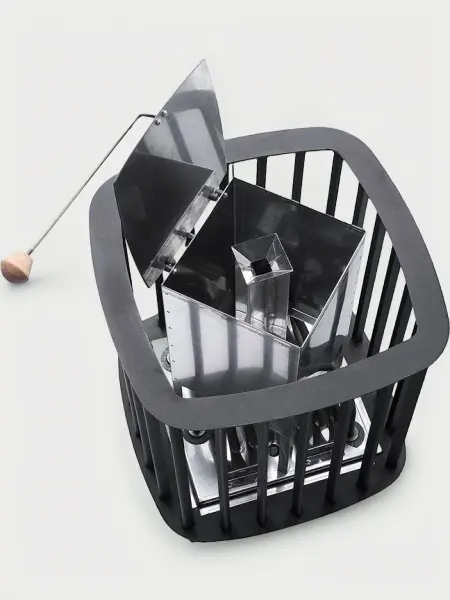 Электрическая печь для бани VVD Премьера Руса 4кВт (с закрытой каменкой) без пульта в интернет-магазине WellMart24.com