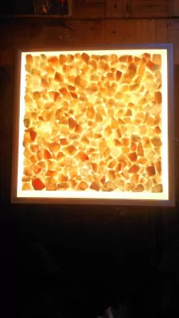 Панно из колотой гималайской соли 50x50 см