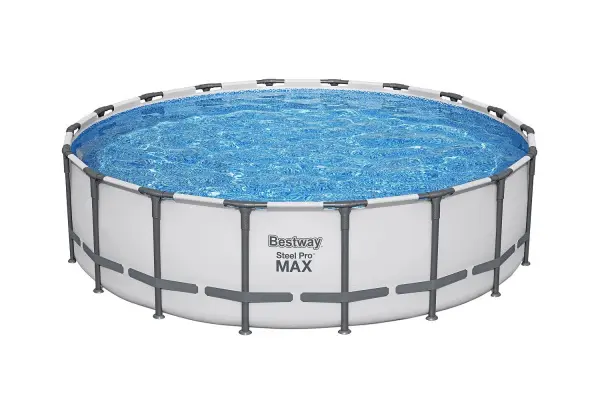Каркасный бассейн Bestway Steel Pro Max 549х132см, фильтр-насос, лестница, тент комплекте, 561FJ BW