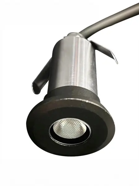 Светодиодный точечный светильник Steam & Water, d=42mm, цвет черный