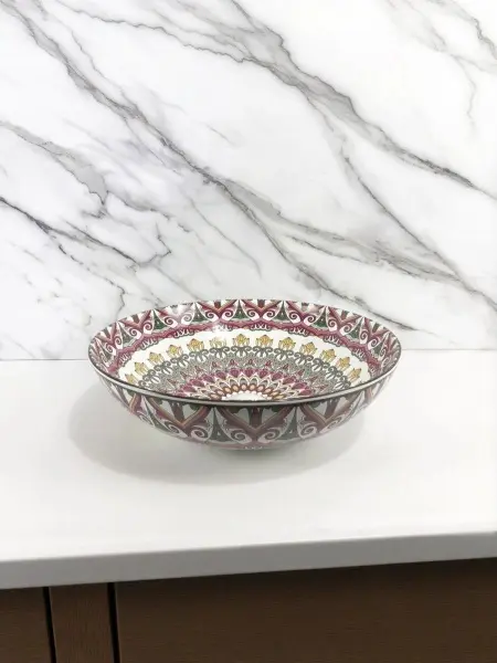 Раковина на столешницу Nafisa, (405x405x125), 6008