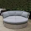 Диван-трансформер плетеный Afina Garden AFM-325G Grey