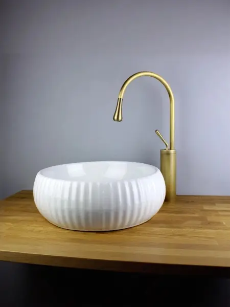 Раковина на столешницу Esmeralda, (400х400х130), 1382W