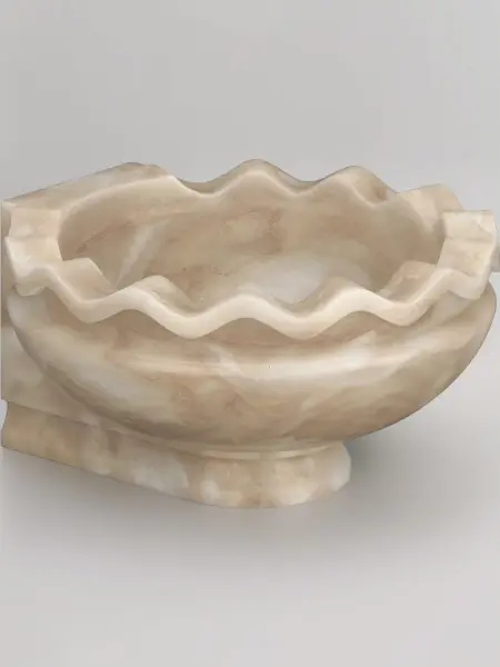 Курна мраморная КМ38 (500х500х250) вес 53 кг