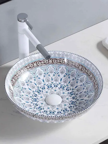 Раковина на столешницу Marrakesh, (405х405х125мм), 1008