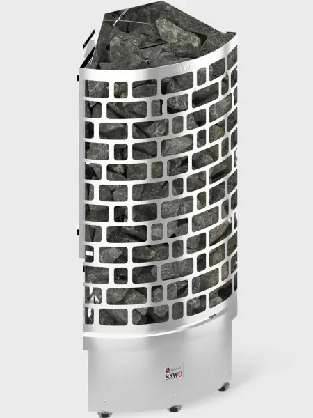 Электрическая печь Sawo Aries Corner ARI3-75Ni2-CNR-P, угловая, без пульта в интернет-магазине WellMart24.com