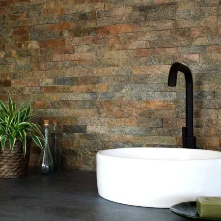 Панель Pharaon Classic кварцит мультиколор 150х600х10-20мм (уп 7 шт)