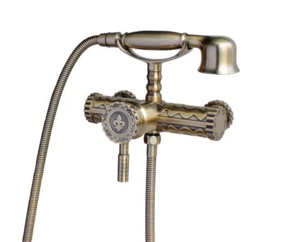 Комплект для душа из латуни Windsor, цвет бронза, 10126