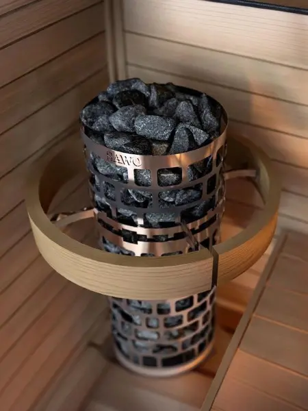 Электрическая печь Sawo Aries Round ARI6-120NS-P, без пульта в интернет-магазине WellMart24.com