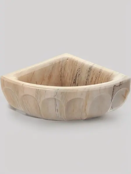 Курна мраморная КМ02 (350х350х200) вес 28 кг