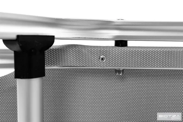 Уличный шезлонг складной алюминиевый Biotza Dias, gray серый, 196 х 62 x 33 см. 