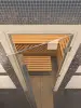Стеклянная дверь DoorWood Престиж для бани, 700 х 1900 мм, с порогом, прозрачная, коробка ольха