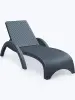 Шезлонг Siesta GS 1009, anthracite 187x73x44 см