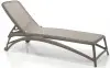 Шезлонг Nardi Atlantico, tortora/tortora 204x70x35 см