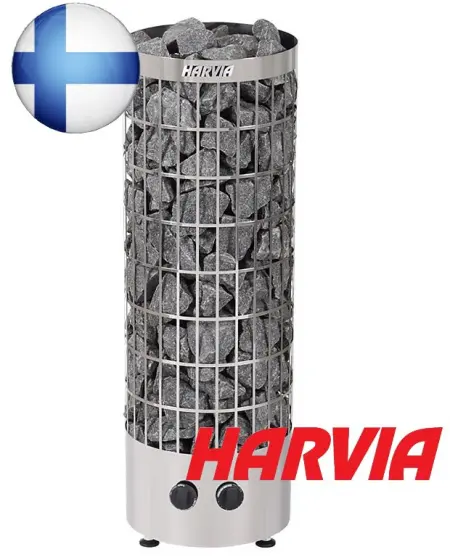 Электрическая печь Harvia Cilindro PC90 со встроенным пультом в интернет-магазине WellMart24.com