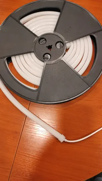 Светодиодная лента для сауны Premier WM-3000, IP67, 24V, 72W, +100C,  5 метров, теплый белый