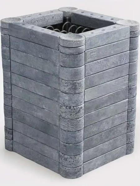 Электрическая печь Sawo Nimbus NIM-90NS-P из талькохлорита, без пульта в интернет-магазине WellMart24.com