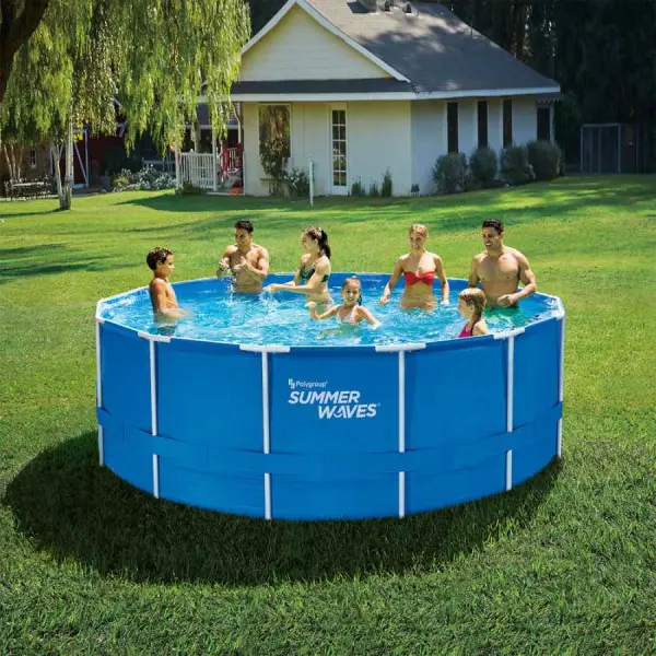 Каркасный бассейн Summer Waves 427х132см, фильтр-насос и аксессуары в комплекте, Р20-1452-B