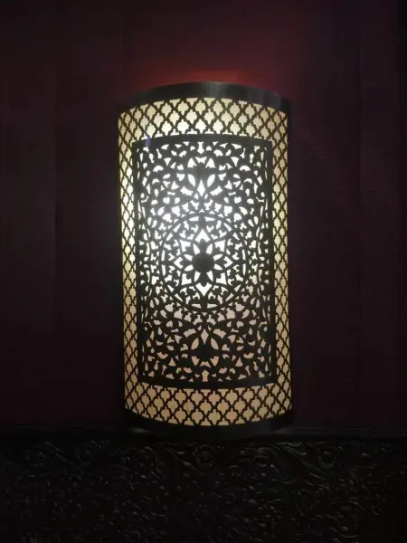 Светильник для хамама MD-128, латунь