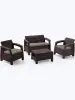 Комплект садовой мебели Keter Corfu Set, brown