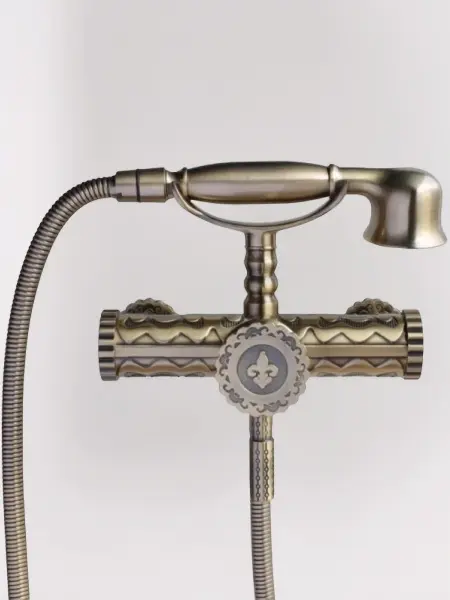 Комплект для душа из латуни Windsor, цвет бронза, 10126