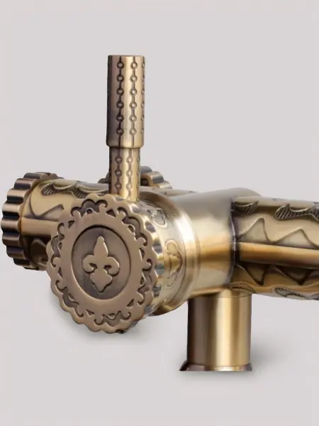 Смеситель латунный для хамама, Windsor&Royal 10125, цвет бронза