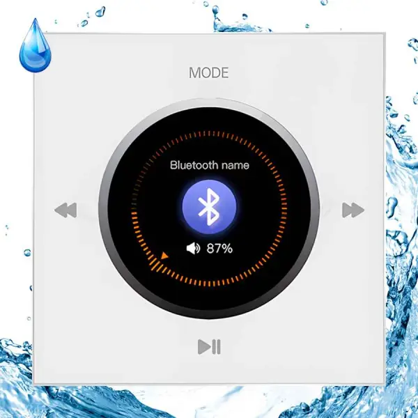 Акустическая система для сауны S&W Noise Sauna Round 4, White, IP-68