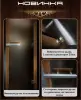 Дверь DoorWood Графит для бани, 70х190 см, без порога, стеклянное полотно серое, коробка ольxа