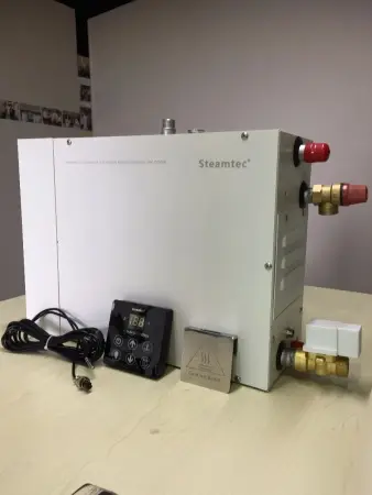 Парогенератор Steamtec KEY-90 9 кВт, для сауны и хамама,c пультом управления 