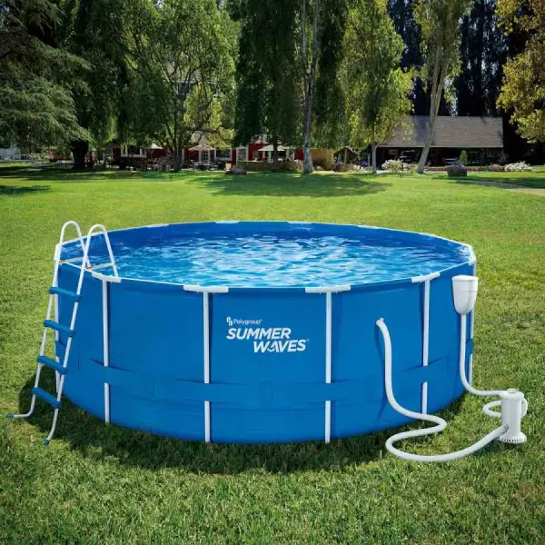 Каркасный бассейн Summer Waves 427х132см, фильтр-насос и аксессуары в комплекте, Р20-1452-B