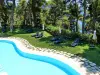 Шезлонг Siesta GS 1009, anthracite 187x73x44 см