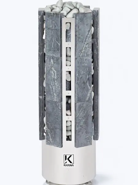 Электрическая печь Karina Forta 15 кВт, талькохлорит, без пульта в интернет-магазине WellMart24.com
