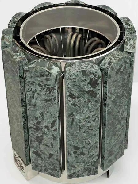 Электрическая печь VVD Премьера 12 кВт, серпентинит премиум, без пульта в интернет-магазине WellMart24.com