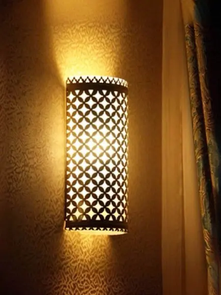 Светильник для хамама W-071В, латунь